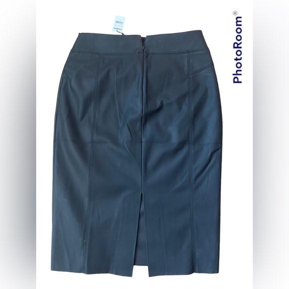 BNWT Express Faux Leather Pencil Skirt, Size S. - Picture 3 of 8